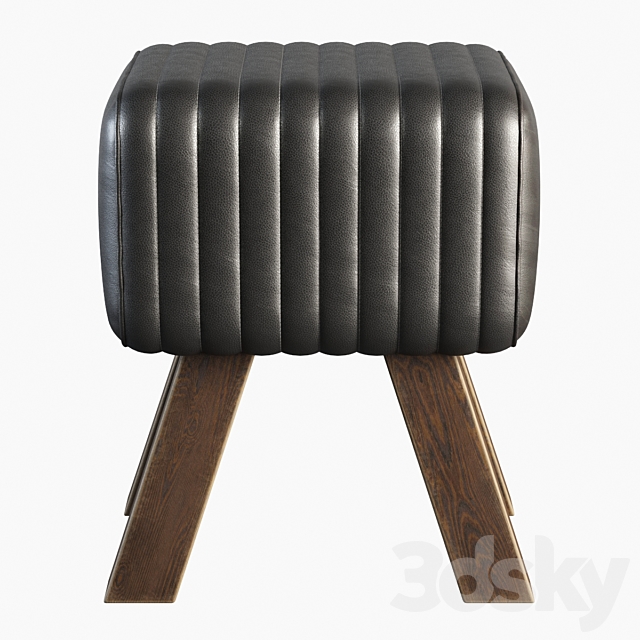 Cawalet footstool 3DSMax File - thumbnail 2