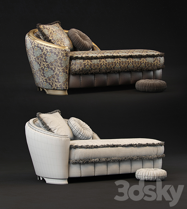 CHAISE LONGUE Goldconfort 3DSMax File - thumbnail 3