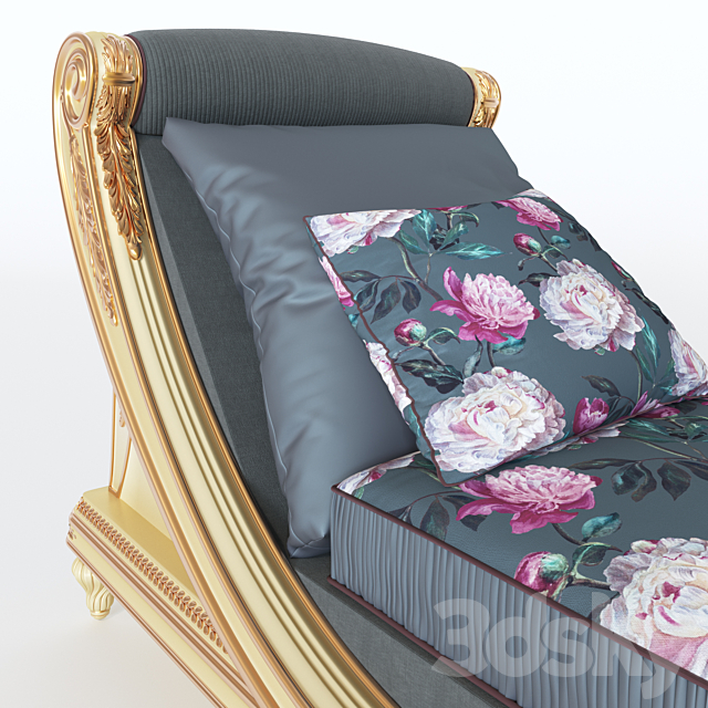 Chaise lounge 6630 RIVA MOBILI D’ARTE 3DSMax File - thumbnail 2