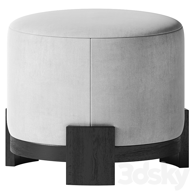 Coco Ottoman – 1st Dibs 3DSMax File - thumbnail 1