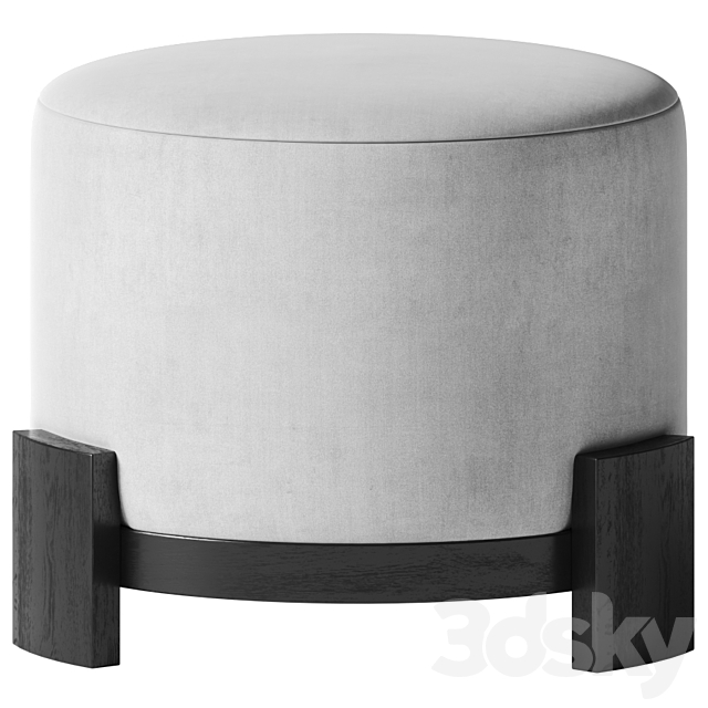 Coco Ottoman – 1st Dibs 3DSMax File - thumbnail 2