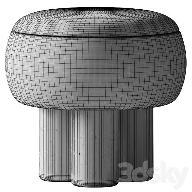 Collector – Hygge stool 3DSMax File - thumbnail 3