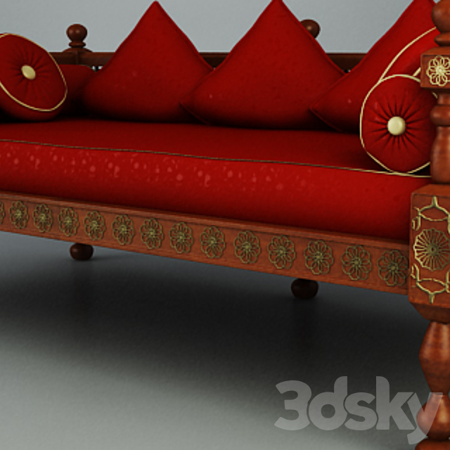 couch 3DSMax File - thumbnail 1