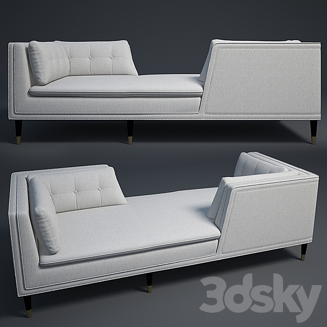 Couch Arden Tete a Tete 3ds Max - thumbnail 1