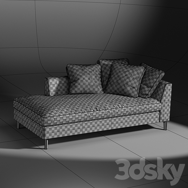 Couch Lewis Up Meridiani 3DSMax File - thumbnail 2