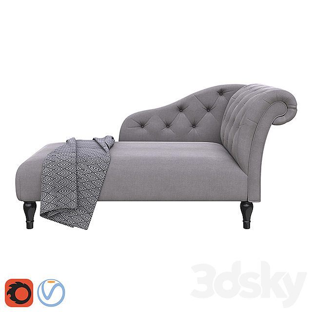 Couch Marquess 3ds Max - thumbnail 1