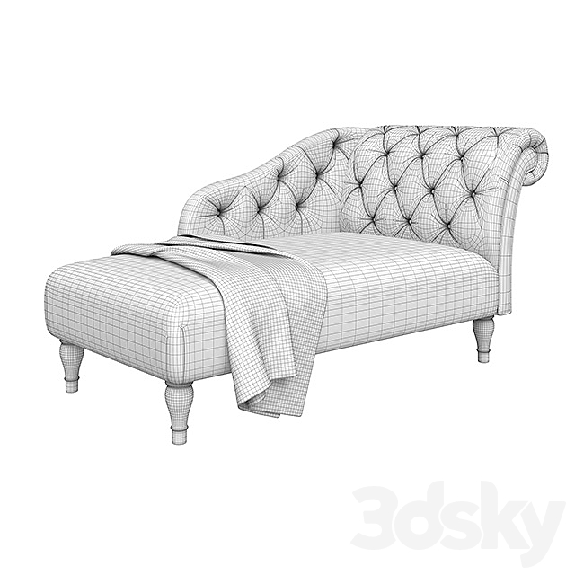 Couch Marquess 3ds Max - thumbnail 3