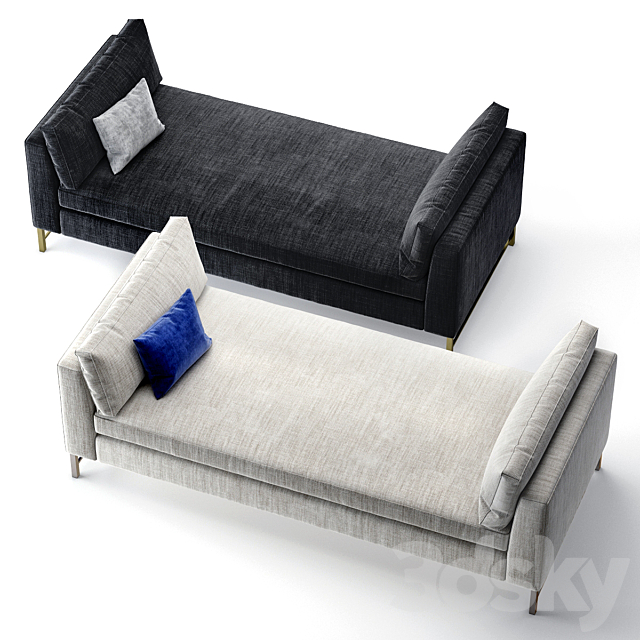 Crate and Barrel Tyson Daybed 3DSMax File - thumbnail 2