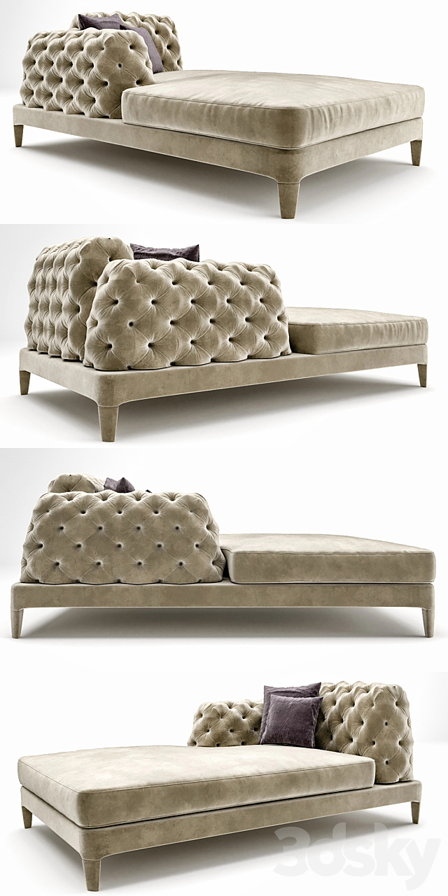 CTS Salotti Elliot Daybed 3DSMax File - thumbnail 2