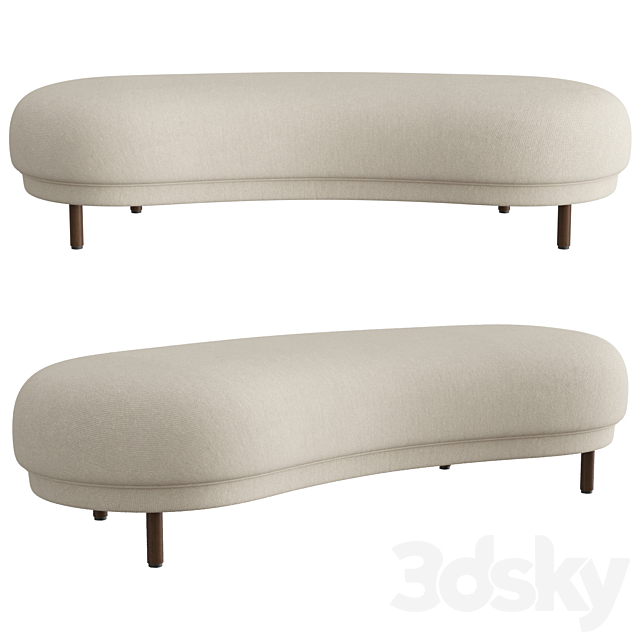 Dandy ottoman 3DSMax File - thumbnail 1