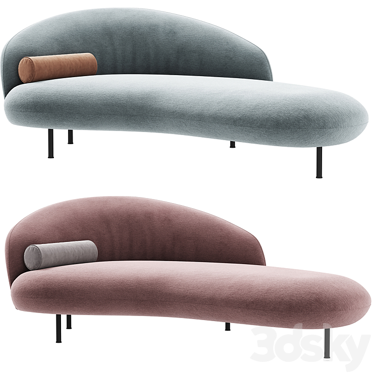 Daybed BANAH by ARTFLEX 3DS Max Model - thumbnail 1