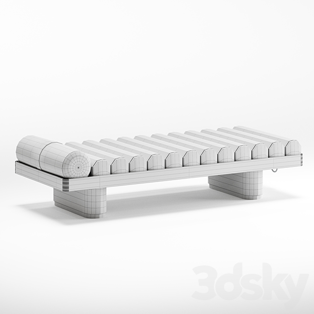 Daybed By Workshop 3DSMax File - thumbnail 3