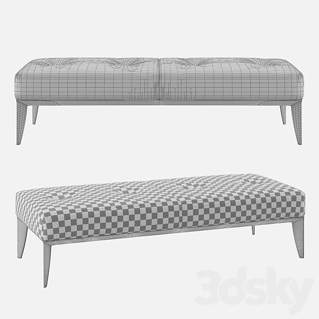 Daytona Dante Bench 3DSMax File - thumbnail 3