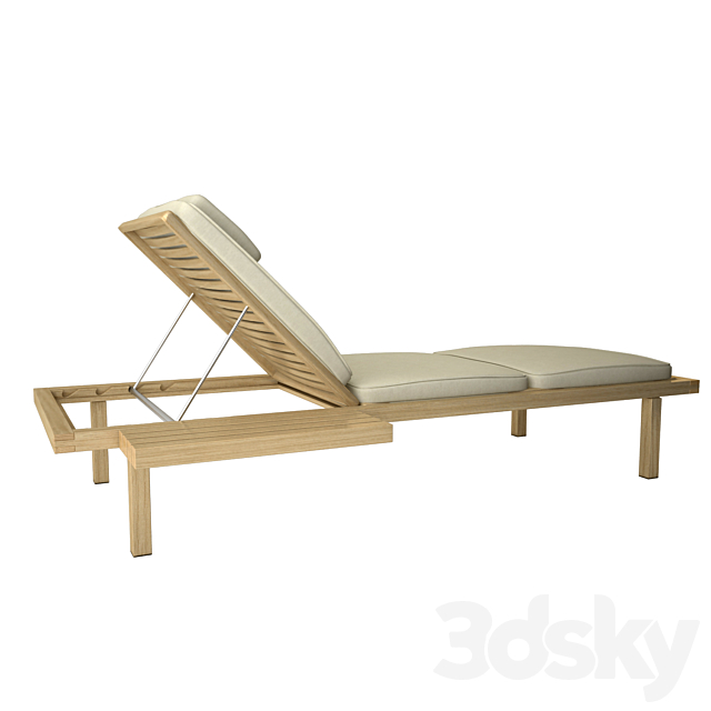 Deckchair Beach 3DSMax File - thumbnail 1