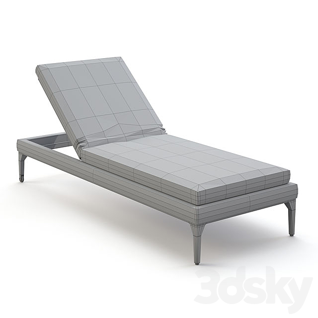 Dedon Mu daybed 3DSMax File - thumbnail 3