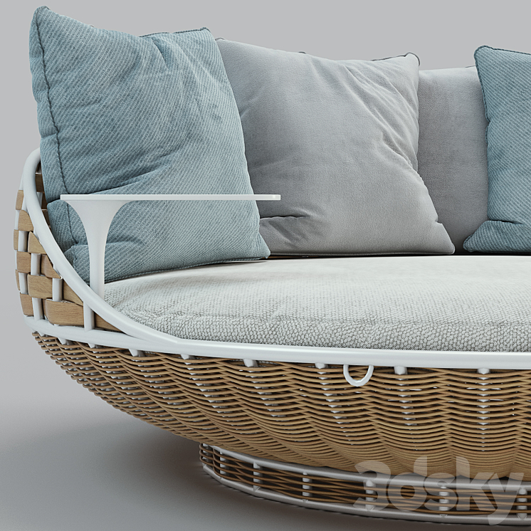 DEDON SWINGREST STANDING LOUNGER 3DS Max Model - thumbnail 2