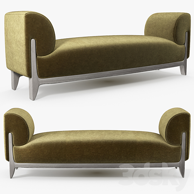 Delcourt – Bob meridienne daybed 3DSMax File - thumbnail 1