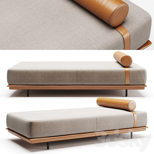 Ditre Italia Arlott High Day Bed 3DSMax File - thumbnail 1