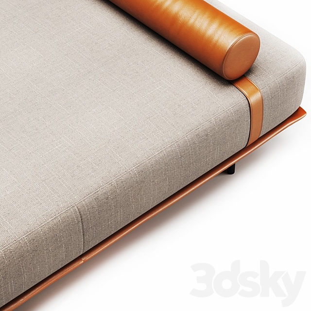 Ditre Italia Arlott High Day Bed 3DSMax File - thumbnail 3