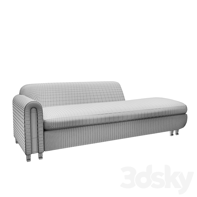 Dmitry and Co Masson daybed 3ds Max - thumbnail 3