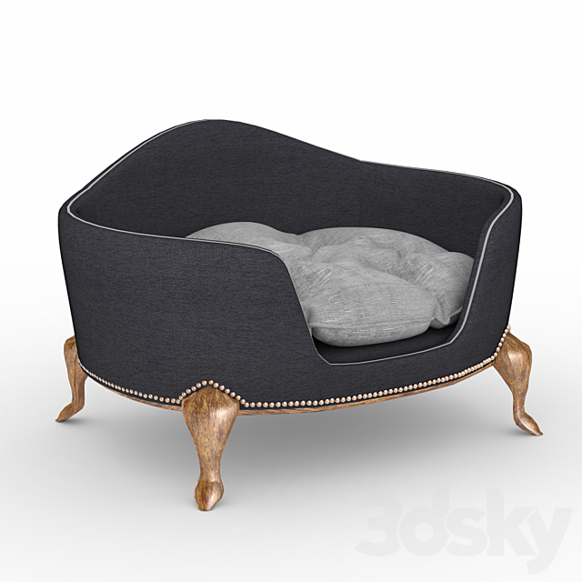 Dog bed 3ds Max - thumbnail 1