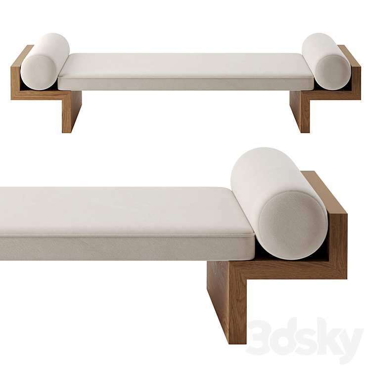 DORA daybed by Falsasquadra 3DS Max Model - thumbnail 1