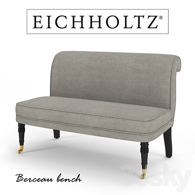 Eichholtz Berceau bench 3ds Max - thumbnail 3