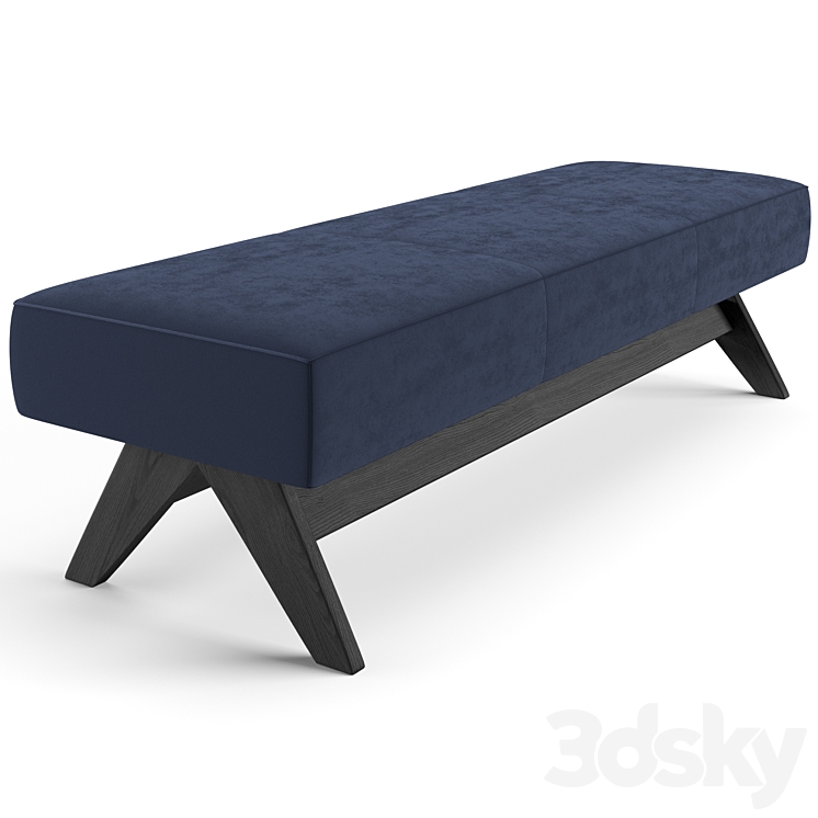 Eichholtz Dionis bench 3DS Max Model - thumbnail 2