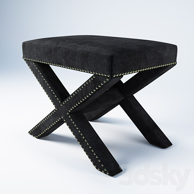 EICHHOLTZ Perugia Stool 3DS Max Model - thumbnail 2