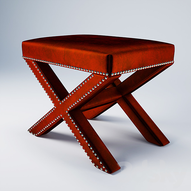 EICHHOLTZ Perugia Stool 3DS Max Model - thumbnail 3