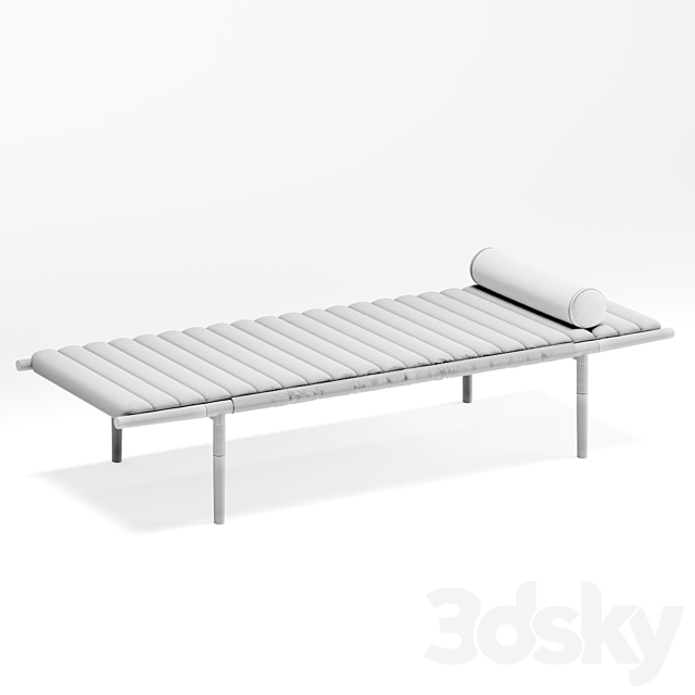 Erickson Aesthetics Daybed 3ds Max - thumbnail 2