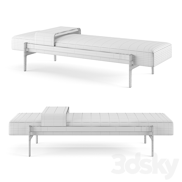 Fawkes bench 3DSMax File - thumbnail 2