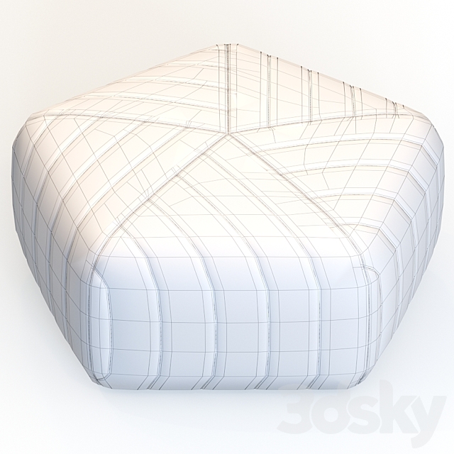 FIVE OTTOMAN 3DSMax File - thumbnail 3