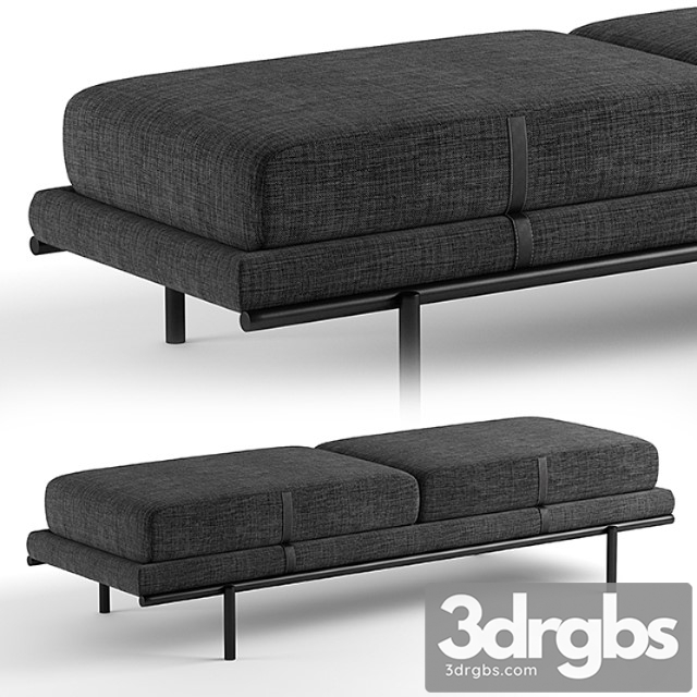 Flou bench bond 2 3dsmax Download - thumbnail 1