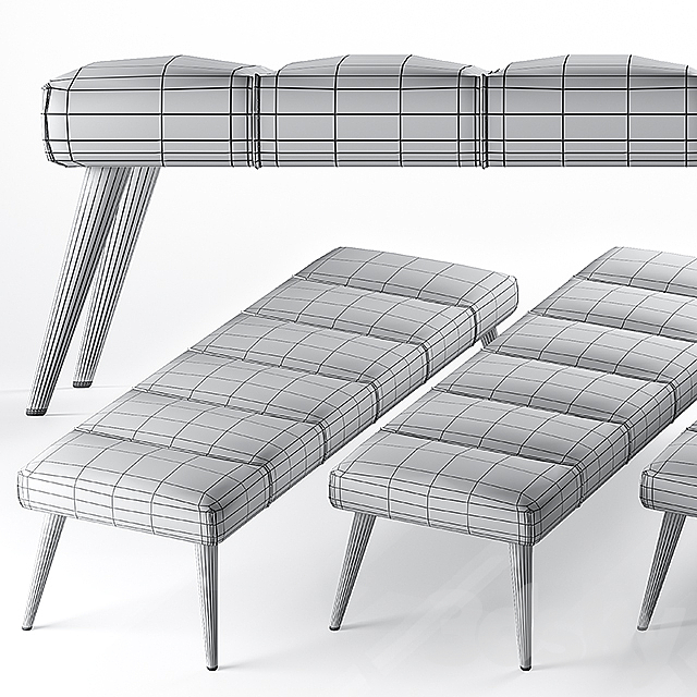 Gamma P09 Sayonara night bench 3DSMax File - thumbnail 3