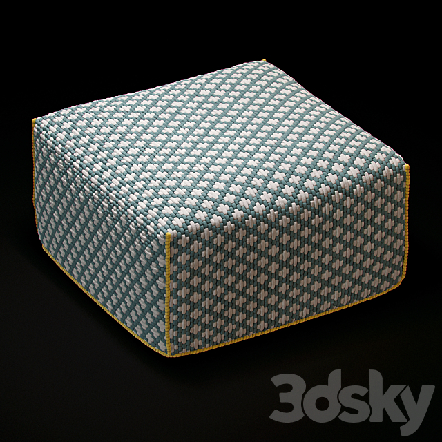 GAN SILAI pouf 3DSMax File - thumbnail 1