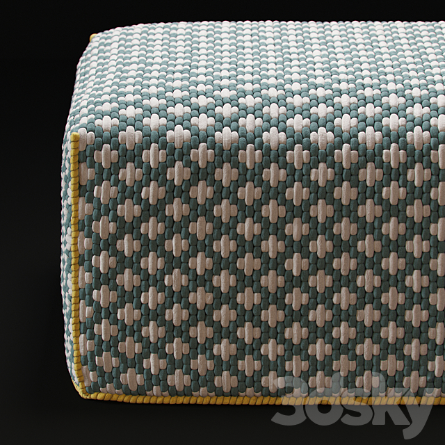 GAN SILAI pouf 3DSMax File - thumbnail 2