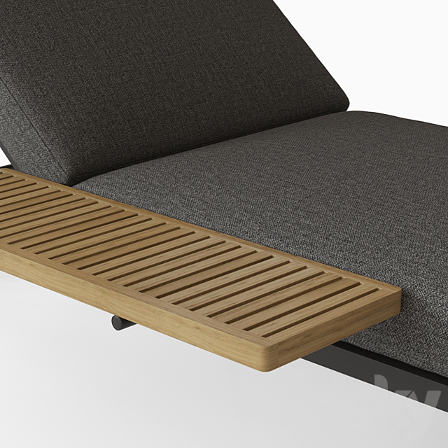 Gloster lounger 3DS Max Model - thumbnail 2