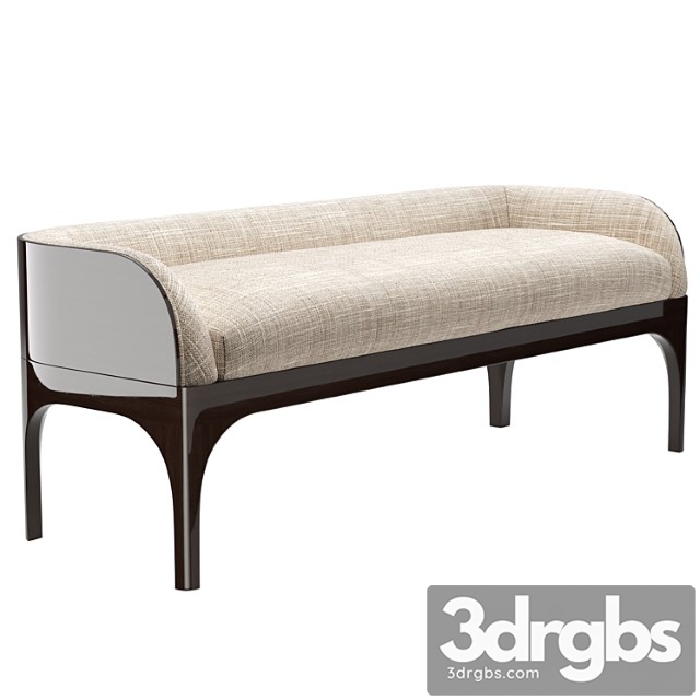 Gorsia buda bed bench 2 3dsmax Download - thumbnail 1