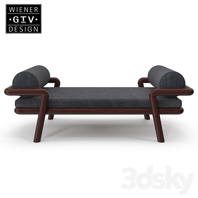 GTV Design Hold on Daybed 3DS Max Model - thumbnail 2