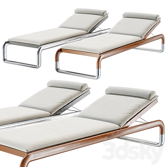 H2K Luxury loungers by Hake Konzept 3DSMax File - thumbnail 1