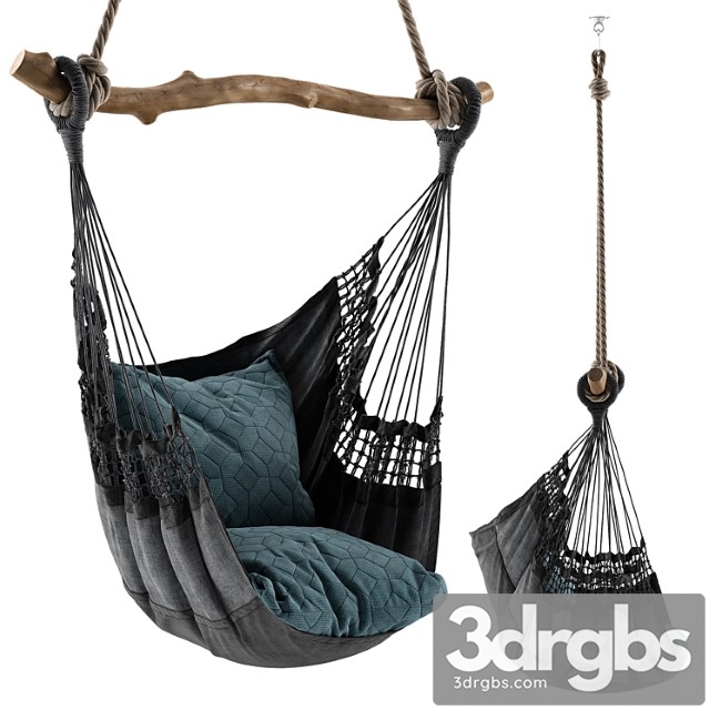 Hammock chair 2 3dsmax Download - thumbnail 1