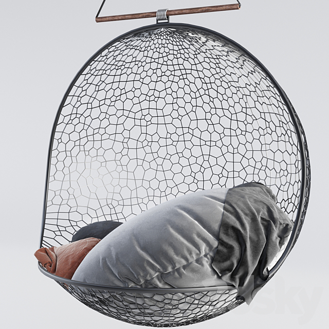 Hammock chair 3DSMax File - thumbnail 2