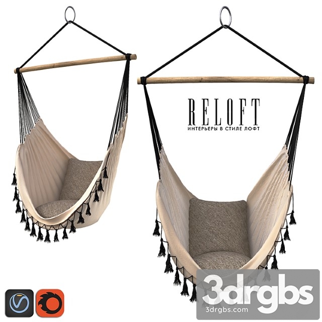 Hammock provincial white 14000crm 2 3dsmax Download - thumbnail 1