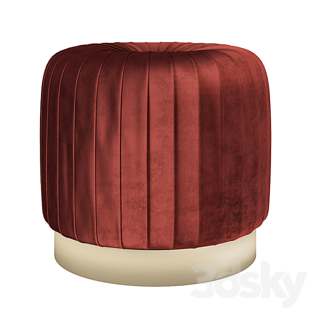 Handmade pouf 3DSMax File - thumbnail 3