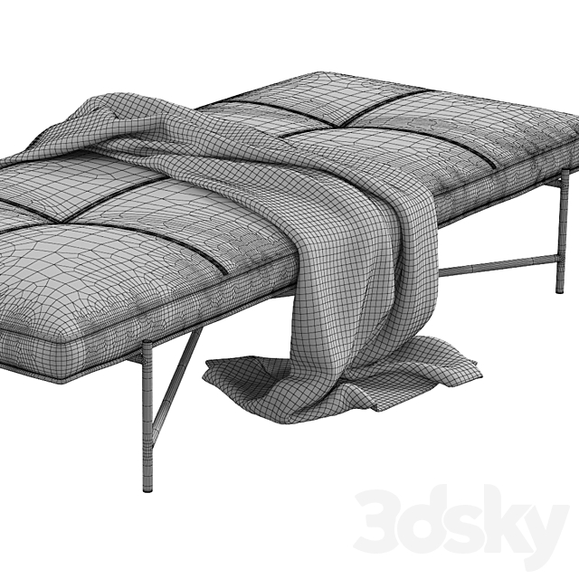 Handvark daybed 3DSMax File - thumbnail 3