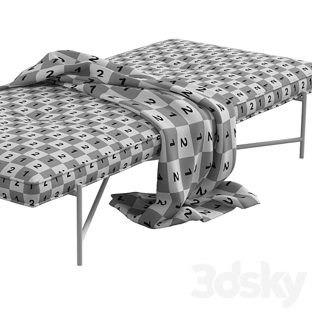 Handvark daybed 3DSMax File - thumbnail 4