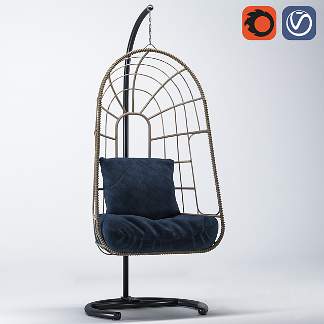 hanging chair 3DSMax File - thumbnail 3