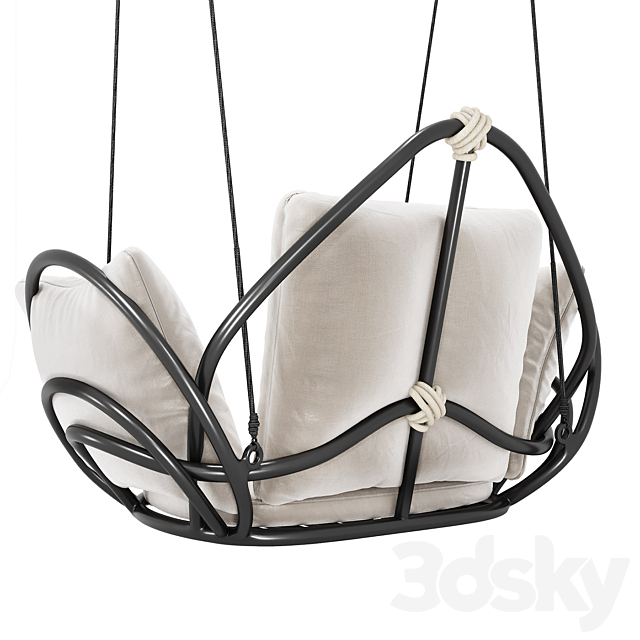 Hanging Chair Bee 3DSMax File - thumbnail 2