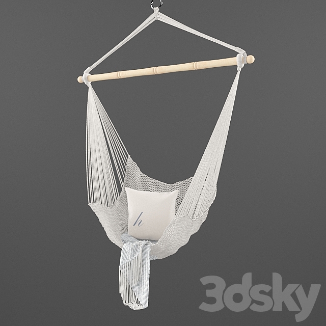 Hanging swing 3ds Max - thumbnail 1